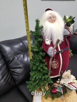 Mint Hard To Find Horchow Father Christmas Santa Claus 29 Large Heavy Duty! Htf