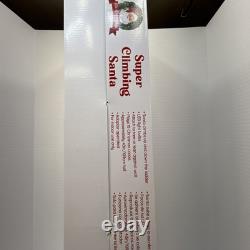 Mr Christmas 40 Super Ladder Climbing Santa Musical Animatronic New Free Ship
