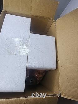 Mr & Mrs Claus Vintage Kirkland's Clause & Co. Christmas Ceramic Figurines 13