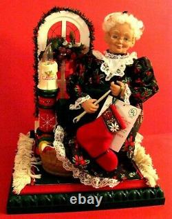 Mrs. Santa Claus Christmas Animation Figurefree Shipping