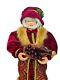 Mrs. Santa Claus Christmas Doll Figure 18 Inch Standing Decoration Wood Base