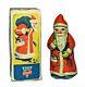 N. Mint In Box Tin Windup Santa Claus By Arnold Us Zone Germany Free Shipping