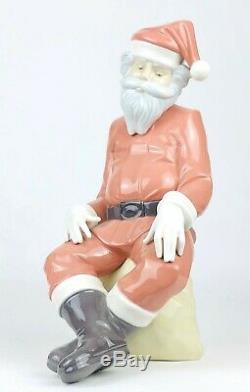 NAO by LLADRO -AN EXHAUSTING DAY- LARGE SANTA CLAUS FATHER CHRISTMAS FIGURE 1269