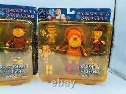 NECA Figure Set Rare Heat Miser Jangle And Snow Miser Jingle Palisades Toys Sale