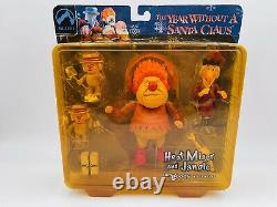 NECA Figure Set Rare Heat Miser Jangle And Snow Miser Jingle Palisades Toys Sale