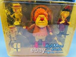 NECA Figure Set Rare Heat Miser Jangle And Snow Miser Jingle Palisades Toys Sale