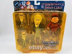 NECA Figure Set Rare Heat Miser Jangle And Snow Miser Jingle Palisades Toys Sale