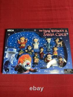 NECA The Year Without a Santa Claus PVC Set New in Box Heat & Snow Miser