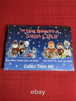 NECA The Year Without a Santa Claus PVC Set New in Box Heat & Snow Miser
