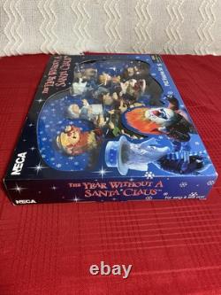 NECA The Year Without a Santa Claus PVC Set New in Box Heat & Snow Miser