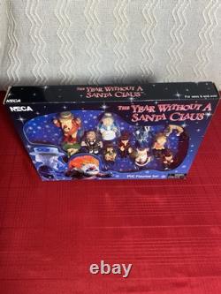 NECA The Year Without a Santa Claus PVC Set New in Box Heat & Snow Miser