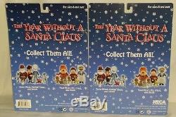 NECA Year Without Santa Claus 2006 HEAT & SNOW MISER 7 Action Figure SET of 2