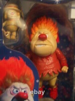 NECA Year Without Santa Claus Heat Miser, Ms. Claus & Jingle Figure Set SEALED