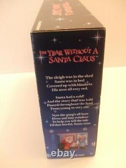 NECA Year Without Santa Claus Heat Miser, Ms. Claus & Jingle Figure Set SEALED