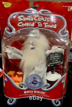 NEW 2002 Santa Claus is Comin' To Town Winter Warlock Memory Lane Retired MOC