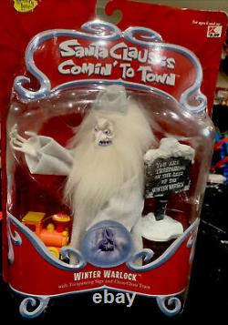 NEW 2002 Santa Claus is Comin' To Town Winter Warlock Memory Lane Retired MOC