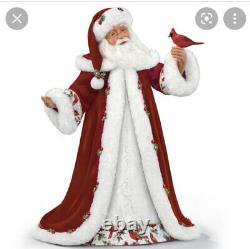 NEW Ashton-Drake HTF Winter Blessings Santa Claus Musical Doll Karen Vander Logt