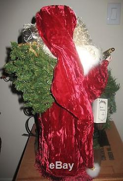 New Beautiful Chelsea Fair Christmas Cheer Santa Claus-large Limited Edition