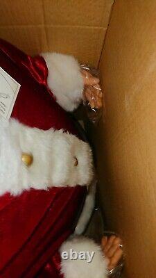 NEW GEMMY Life Size 4 Christmas Animated Singing Dancing Santa Claus WithMic