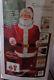 New Gemmy Animated Singing Dancing Santa Claus Rare Nos Holiday Time 5 Ft