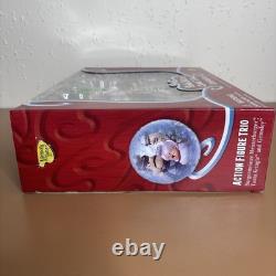 NEW Memory Lane Santa Claus Is Coming To Town Action Figure Trio Tanta Kringle
