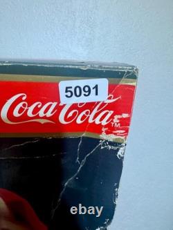 NEW Santa Claus Checking His Lights Coca Cola Animation Collection 1993 24 Tall