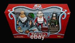 NEW Santa Claus Comin' To Town Burgermeister Memory Lane Action Figure Trio Set