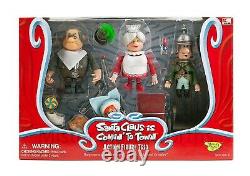 NEW Santa Claus Comin' To Town Burgermeister Memory Lane Action Figure Trio Set