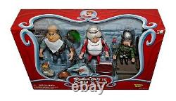 NEW Santa Claus Comin' To Town Burgermeister Memory Lane Action Figure Trio Set