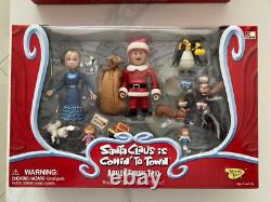 NEW Santa Claus Comin' To Town Kris Kringle Memory Lane Action Figure Trio Set