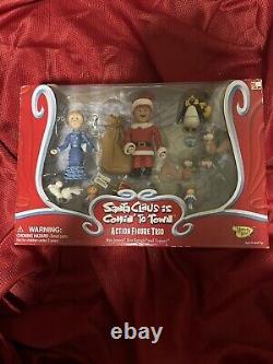 NEW Santa Claus Comin' To Town Kris Kringle Memory Lane Action Figure Trio Set