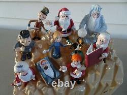 NEW Santa Claus Is Coming To Town 10 Piece Figure Set, Classic Media Mantis 2004