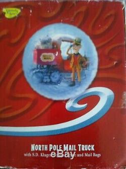 NEW! Santa Claus is Comin to town NORTH POLE MAIL TRUCK with Kluger IN BOX