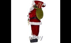 NEW in BOX! 4' Oversized Santa Figure by Valerie Hill 4 foot FREE SHIPPING
