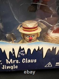 NIB 2002 The Year Without A Santa Claus Heat miser and Snow miser figures MINT