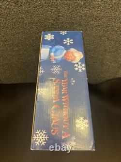 NIB 2002 The Year Without A Santa Claus Heat miser and Snow miser figures MINT