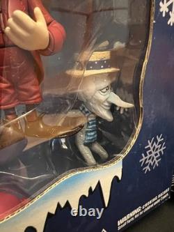NIB 2002 The Year Without A Santa Claus Heat miser and Snow miser figures MINT