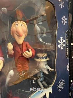 NIB 2002 The Year Without A Santa Claus Heat miser and Snow miser figures MINT