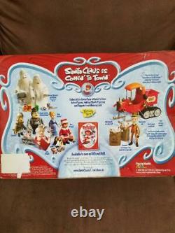 NIB Santa Claus Is Comin' To Town Figures Trio Memory Lane Mail Truck