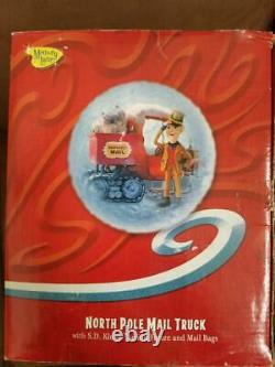 NIB Santa Claus Is Comin' To Town Figures Trio Memory Lane Mail Truck