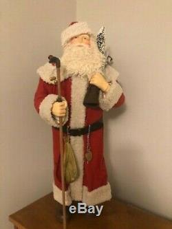 NWT Bethany Lowe Santa Claus with Bag of Toys Large Christmas 25 Figurine