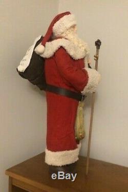 NWT Bethany Lowe Santa Claus with Bag of Toys Large Christmas 25 Figurine