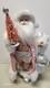 Neiman Marcus Pink Blush Standing Santa Claus Figure. New In Box
