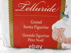 New 2024 Fabulous Fitz and Floyd 19x10 Telluride Red Grand Santa Claus Figure