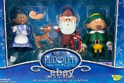 New Christmas Santa Rudolph Island of Misfit Toys Memory Lane Mrs Claus Elf MIB