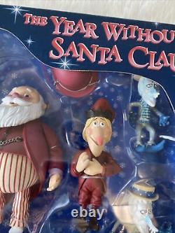 New NECA The Year Without Santa Claus Figure Set Snow Miser Civilian Jangle