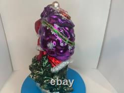 New Rare Santa Clause 14 Figurine Made of Glass Christmas Holiday Decor