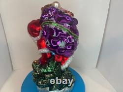 New Rare Santa Clause 14 Figurine Made of Glass Christmas Holiday Decor