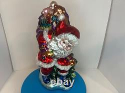 New Rare Santa Clause 14 Figurine Made of Glass Christmas Holiday Decor