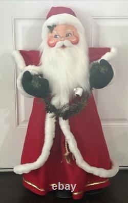 New Vintage Annalee 33 Tall Santa Claus Father Christmas St. Nick